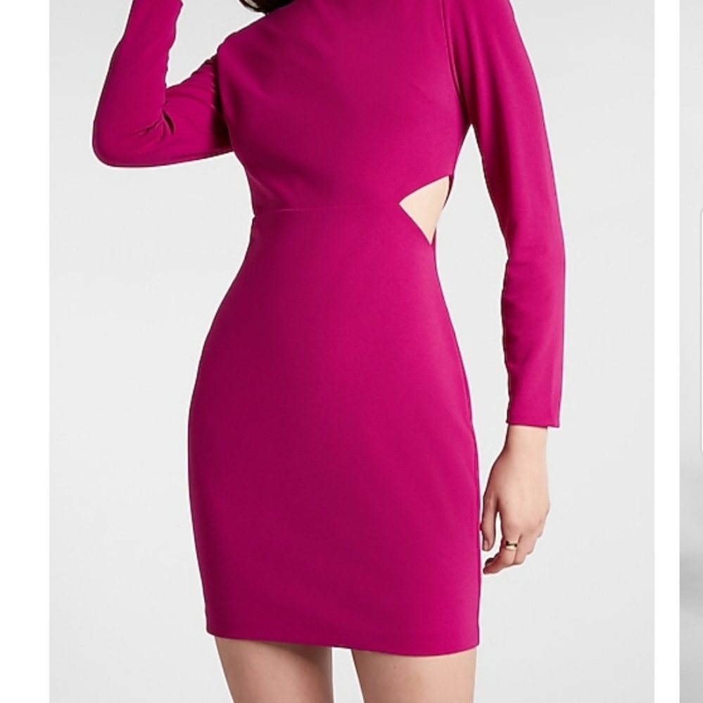 Wild orchid dress